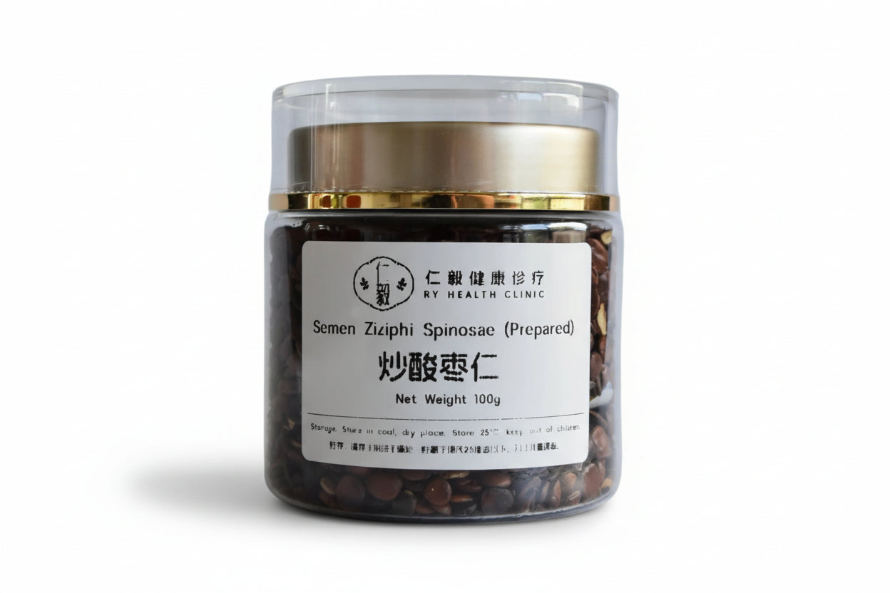 Spine Date Seed （Suan Zao Ren) 酸枣仁 (炒) 100g