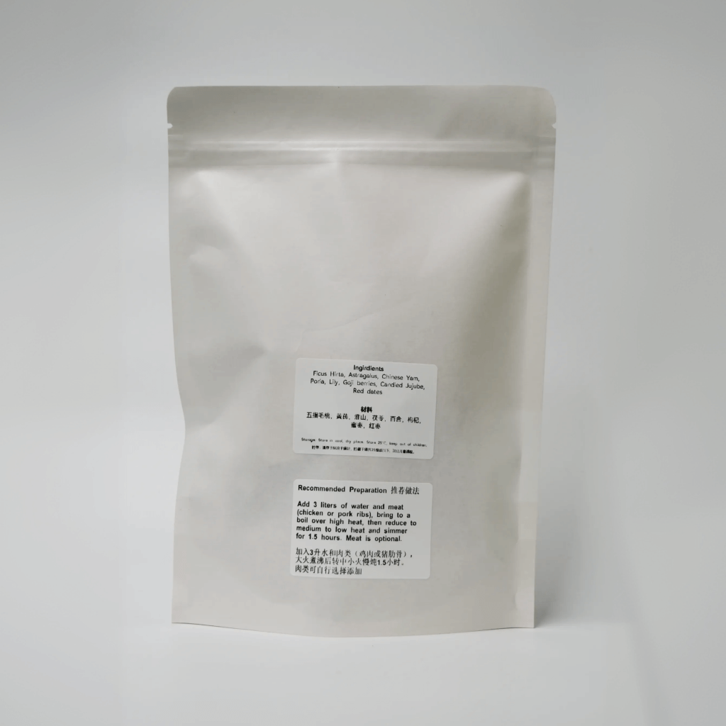 White packaging with bag, fast growth, 汤